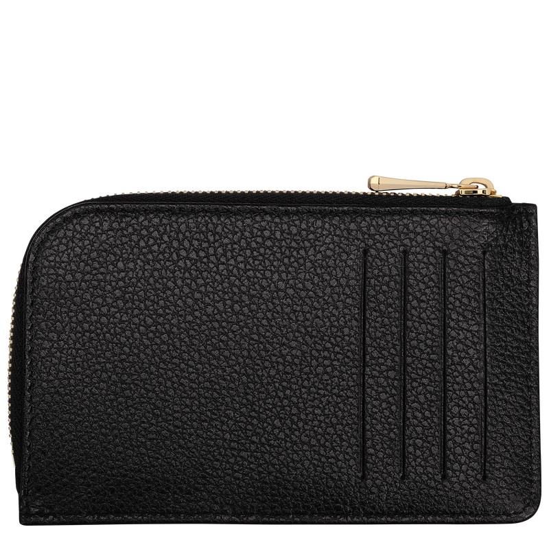 Longchamp Le Foulonné Card Holder Negras | IV5127893