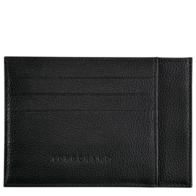 Longchamp Le Foulonné Card Holder Negras | WE2805697