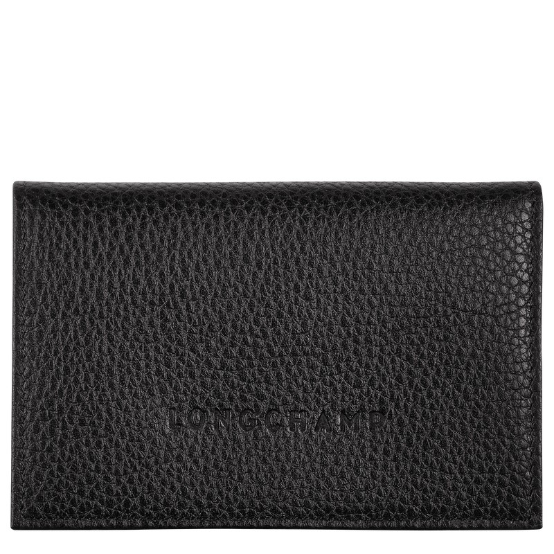 Longchamp Le Foulonné Card Holder Negras | VD1075628