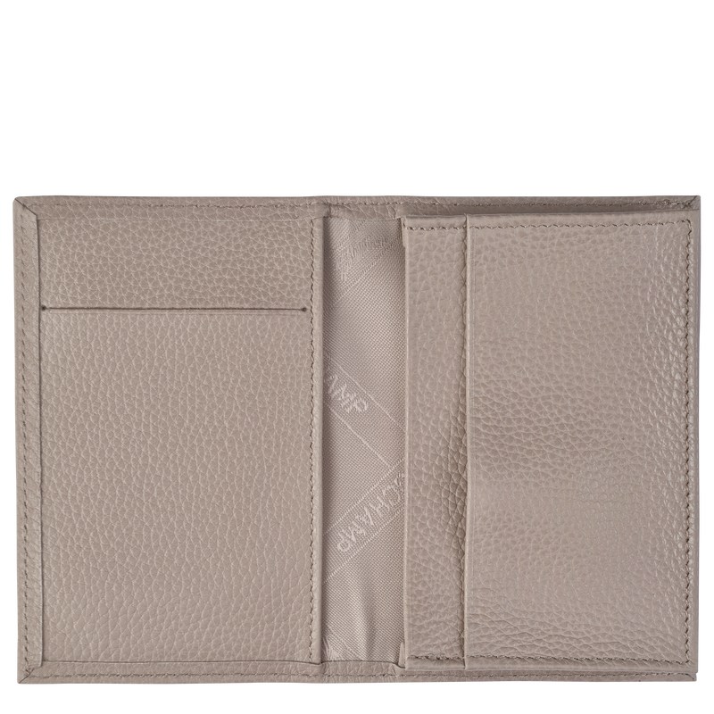 Longchamp Le Foulonné Card Holder Turtledove | GU9742653