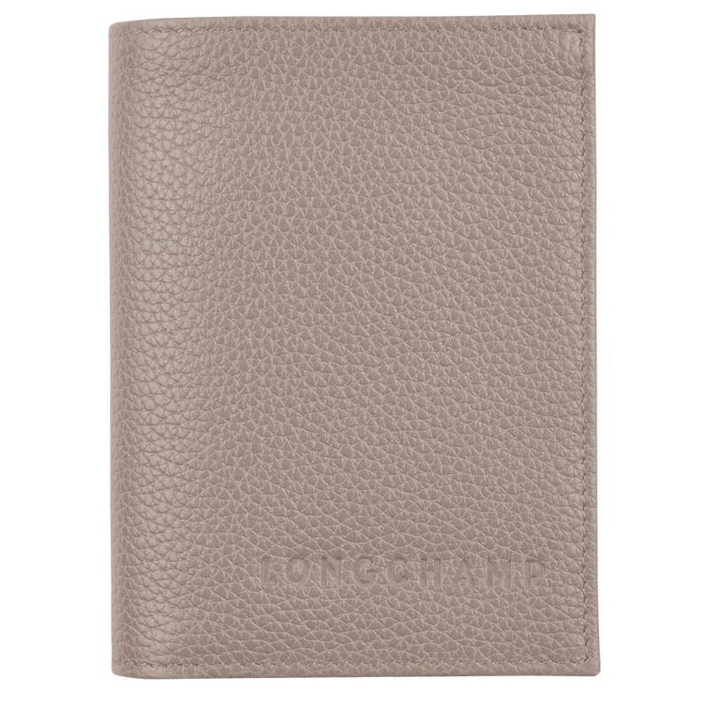 Longchamp Le Foulonné Card Holder Turtledove | DT5201834