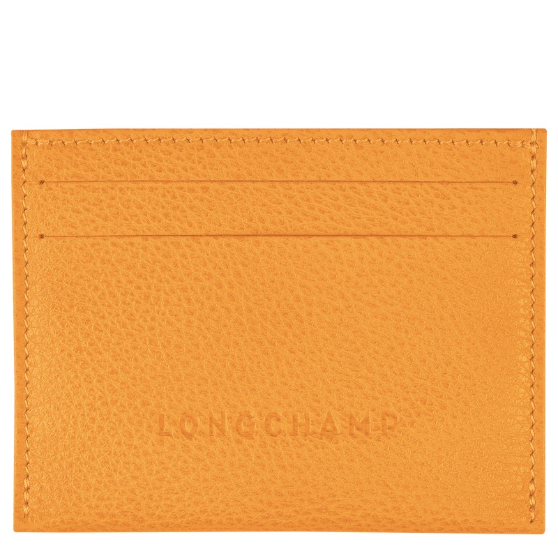 Longchamp Le Foulonné Cardholder Albaricoque | TN0953817