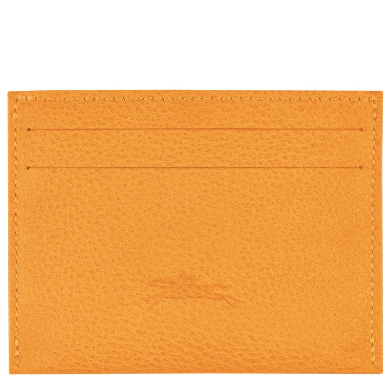 Longchamp Le Foulonné Cardholder Albaricoque | CK2031564