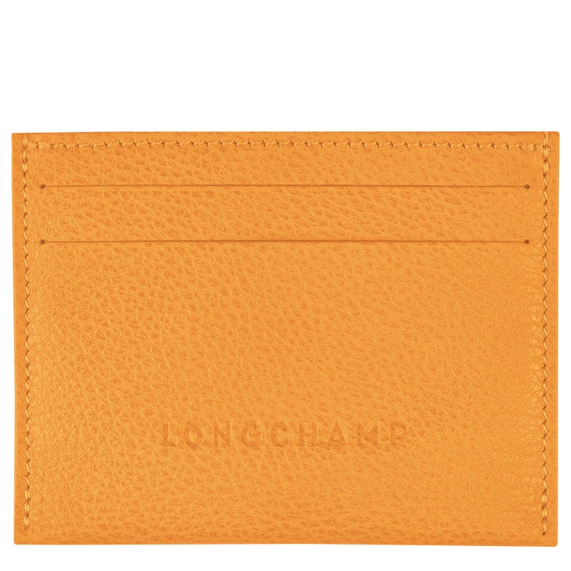 Longchamp Le Foulonné Cardholder Albaricoque | CK2031564