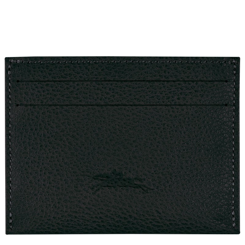 Longchamp Le Foulonné Cardholder Negras | EH4157809