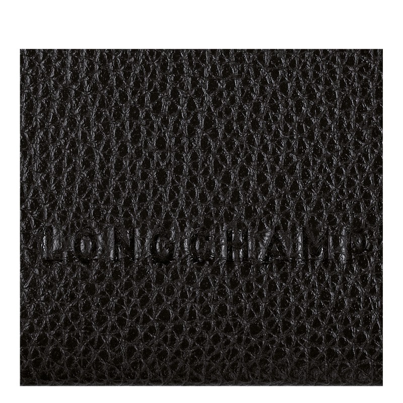 Longchamp Le Foulonné Cardholder Negras | EH4157809