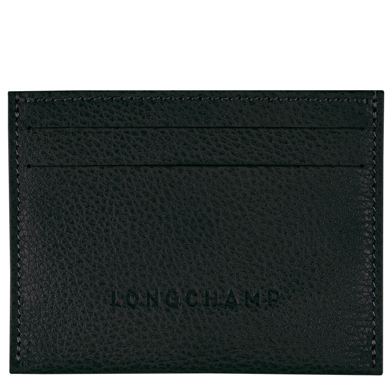 Longchamp Le Foulonné Cardholder Negras | EH4157809