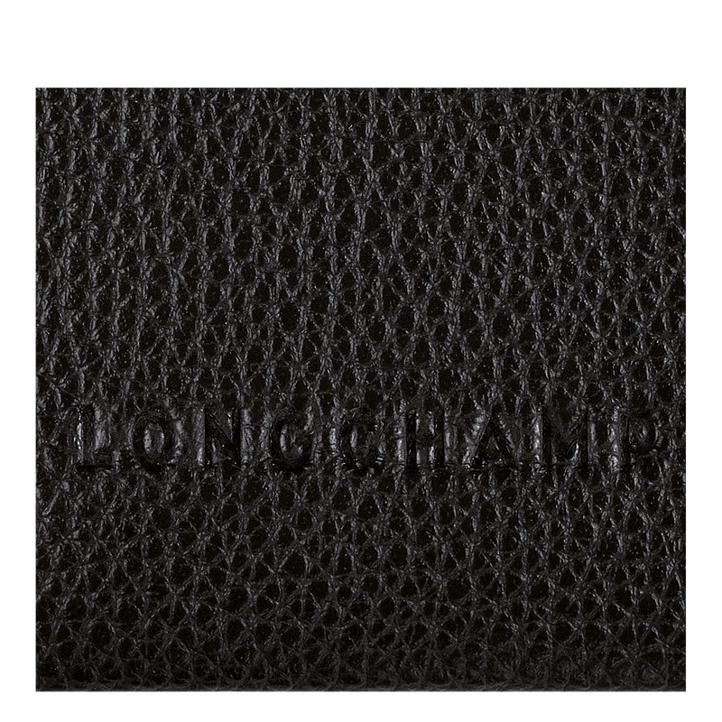 Longchamp Le Foulonné Cardholder Negras | ON7491025