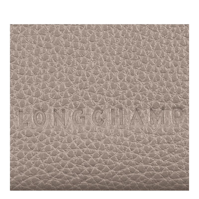 Longchamp Le Foulonné Cardholder Turtledove | CJ1075982