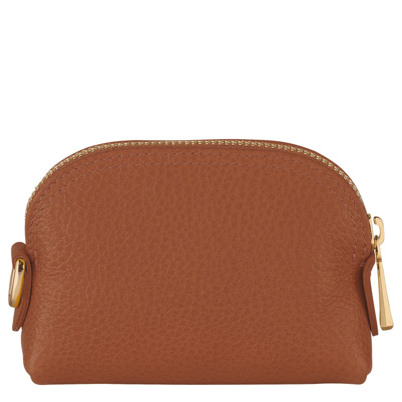 Longchamp Le Foulonné Coin Purse Caramel | AN6023584