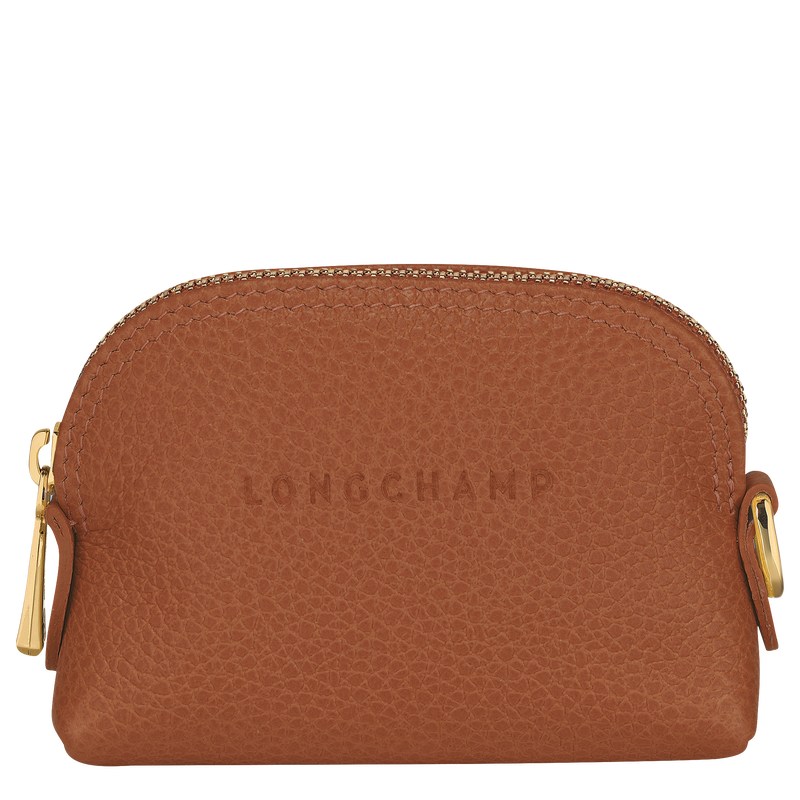 Longchamp Le Foulonné Coin Purse Caramel | AN6023584