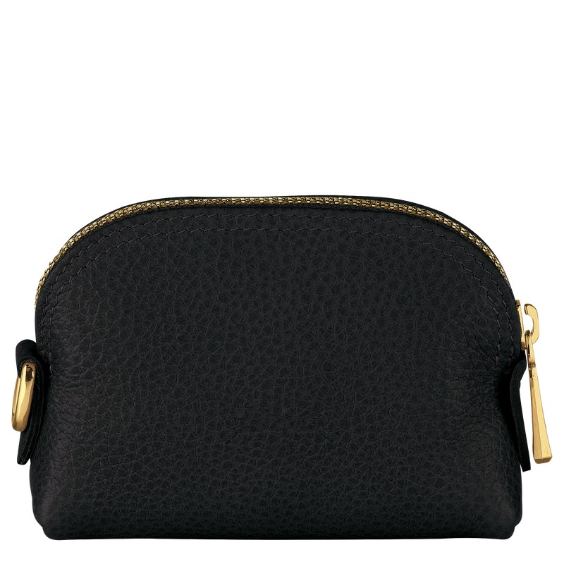 Longchamp Le Foulonné Coin Purse Negras | YW9502187