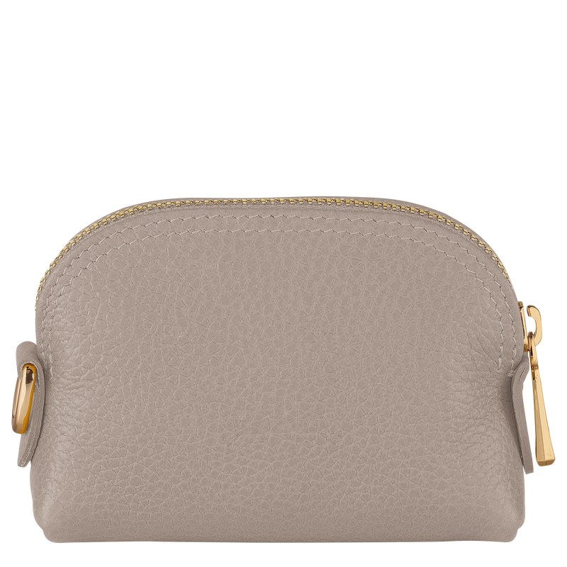 Longchamp Le Foulonné Coin Purse Turtledove | MH7301245