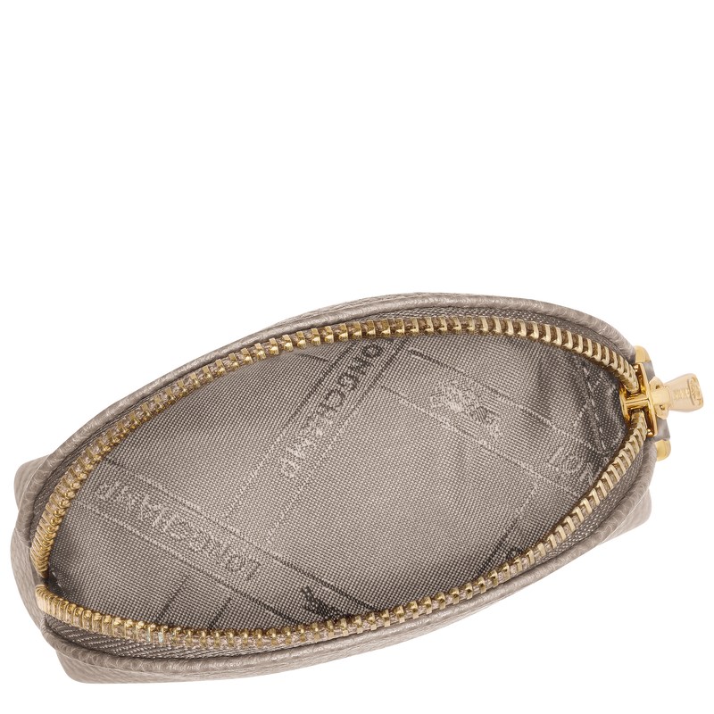 Longchamp Le Foulonné Coin Purse Turtledove | MH7301245