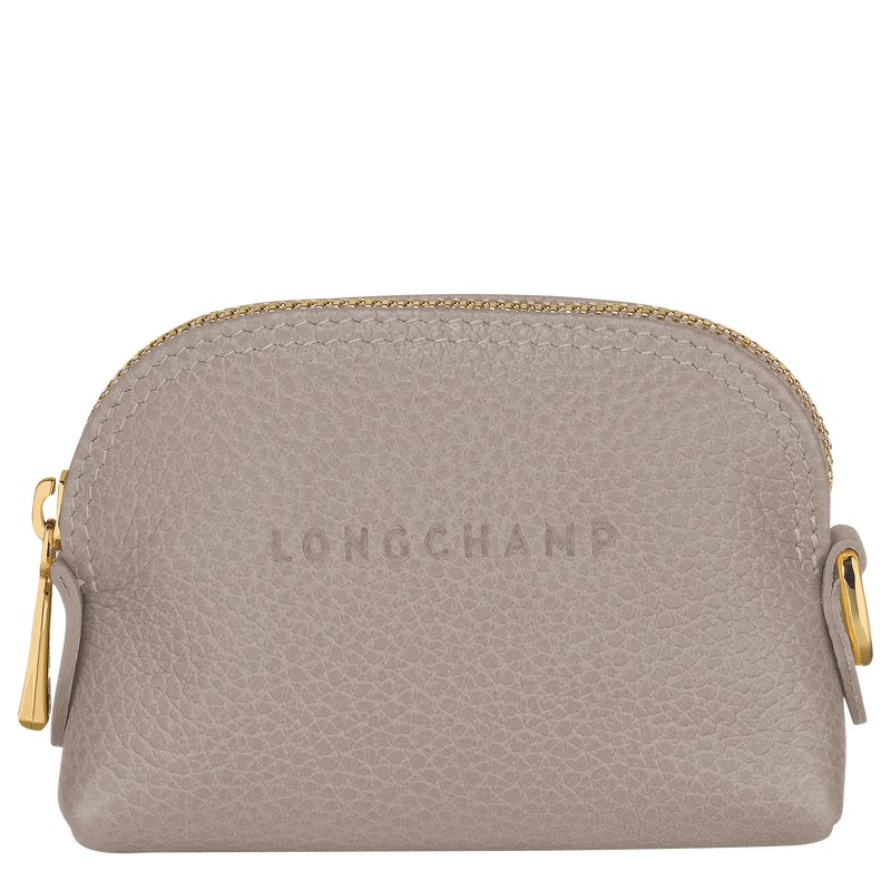 Longchamp Le Foulonné Coin Purse Turtledove | MH7301245