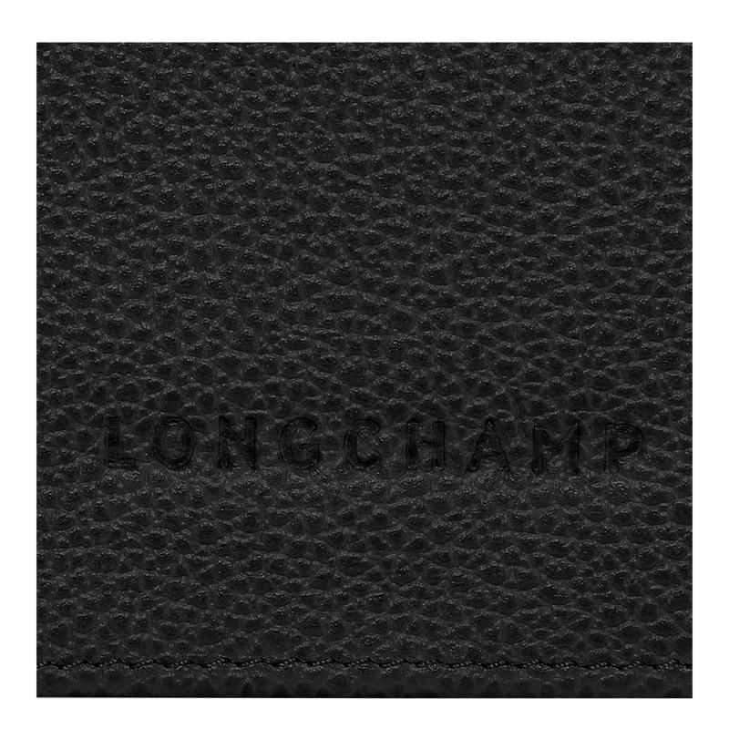 Longchamp Le Foulonné Continental Wallet Negras | MI2753148