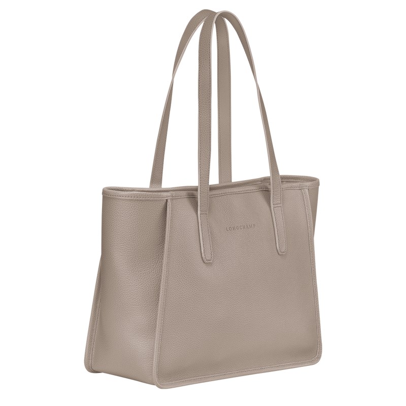 Longchamp Le Foulonné L Tote Bag Turtledove | HK2079458