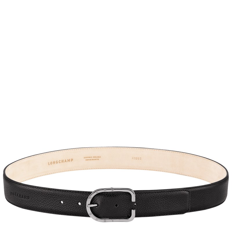 Longchamp Le Foulonné Ladies\' Belt Negras | UX8914305