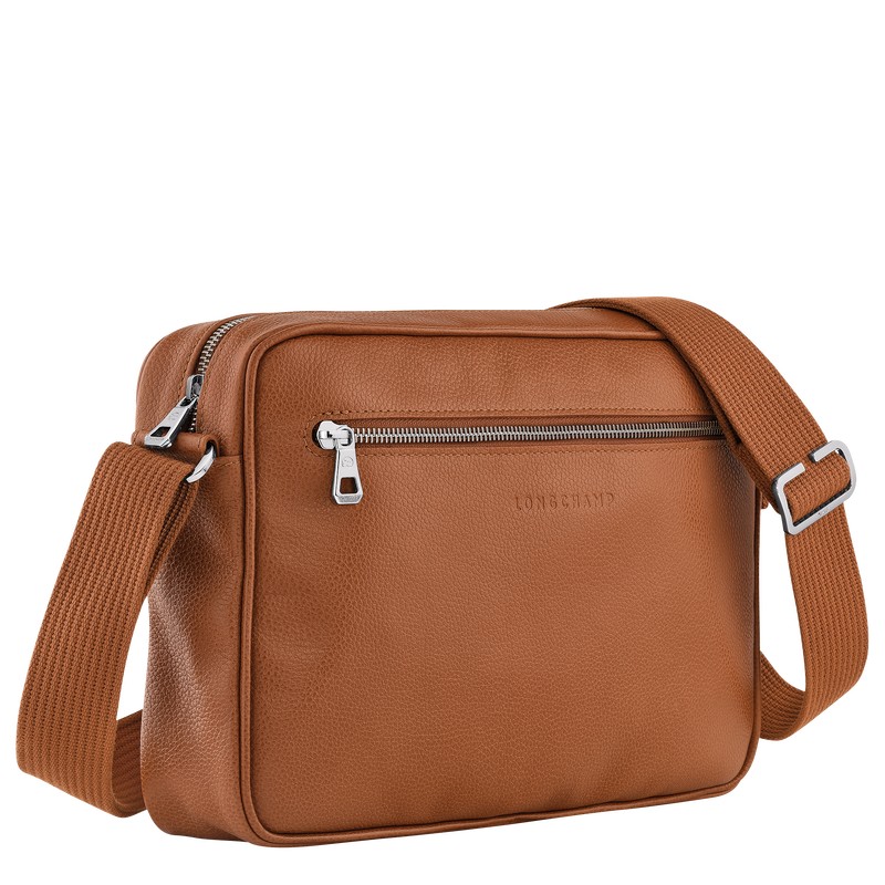 Longchamp Le Foulonné M Camera Bag Caramel | FM4619537