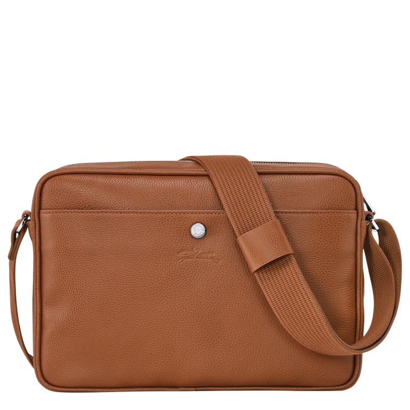 Longchamp Le Foulonné M Camera Bag Caramel | FM4619537