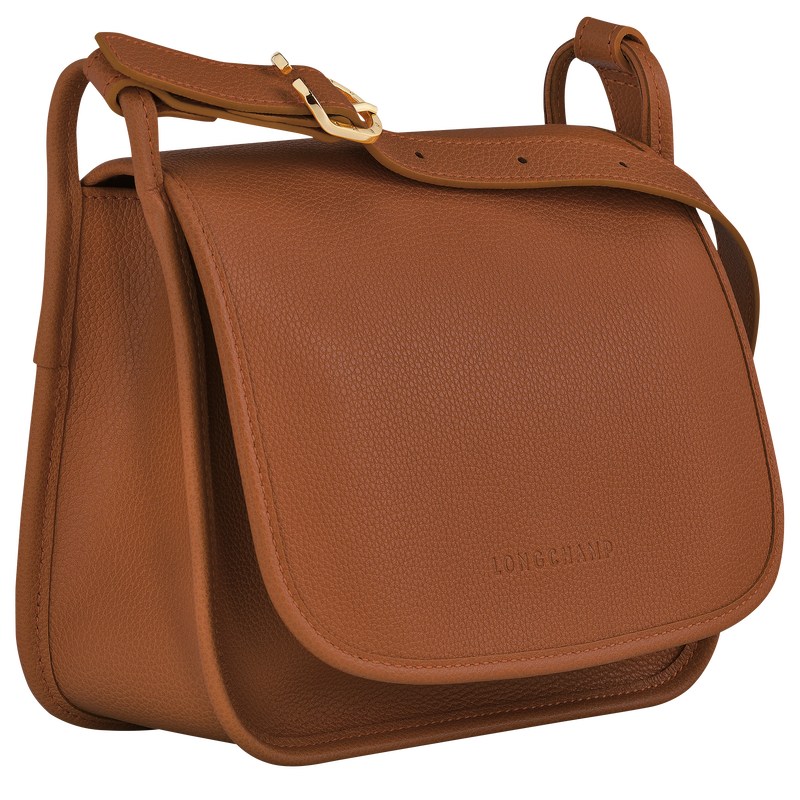 Longchamp Le Foulonné M Crossbody Bag Caramel | CR6012538