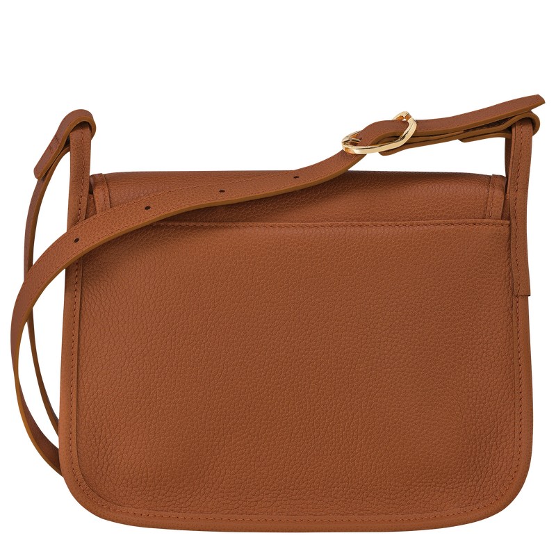 Longchamp Le Foulonné M Crossbody Bag Caramel | CR6012538