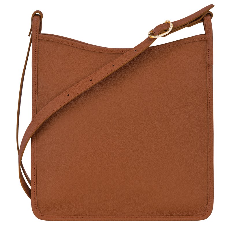 Longchamp Le Foulonné M Crossbody Bag Caramel | AS3297651