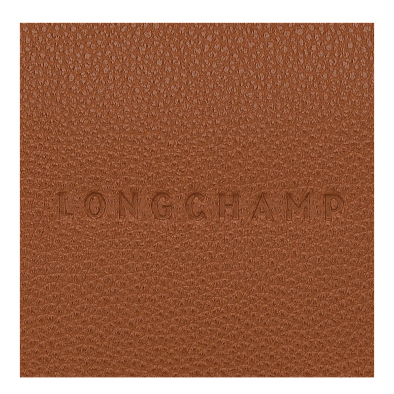 Longchamp Le Foulonné M Crossbody Bag Caramel | AS3297651