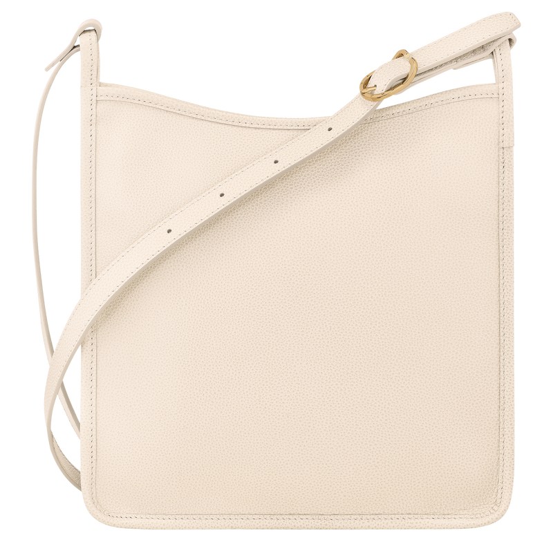 Longchamp Le Foulonné M Crossbody Bag Paper | NT3487612