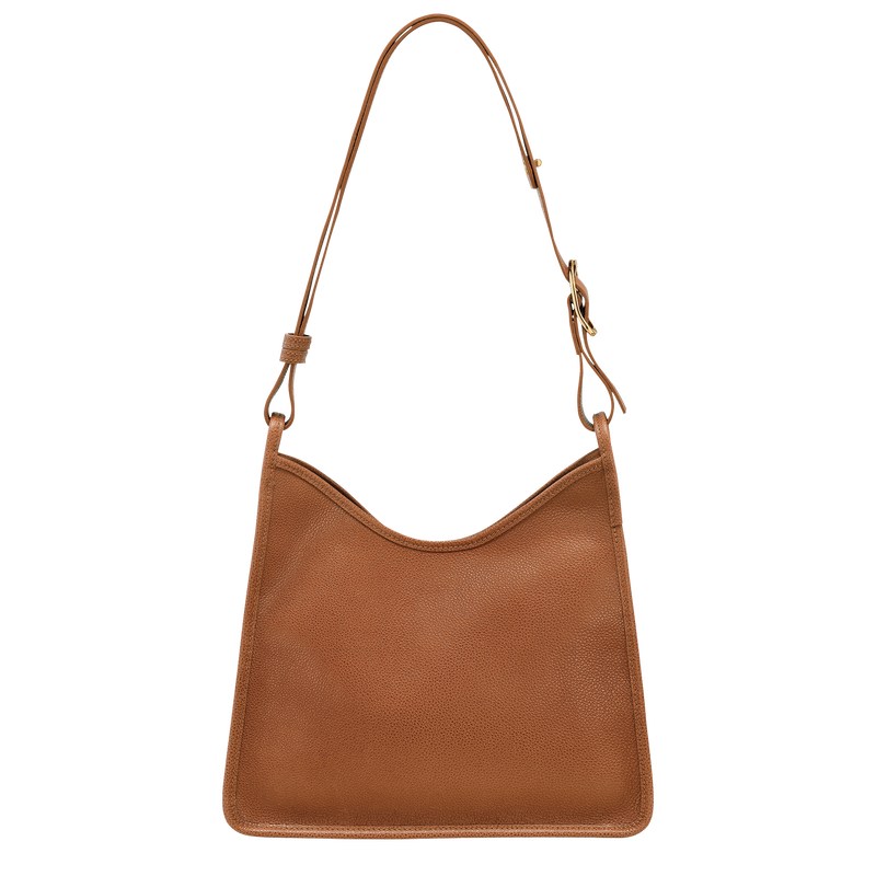 Longchamp Le Foulonné M Hobo Bag Caramel | WA2048619