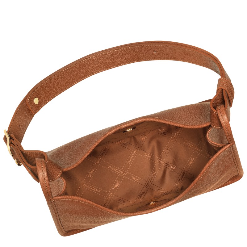 Longchamp Le Foulonné M Hobo Bag Caramel | WA2048619