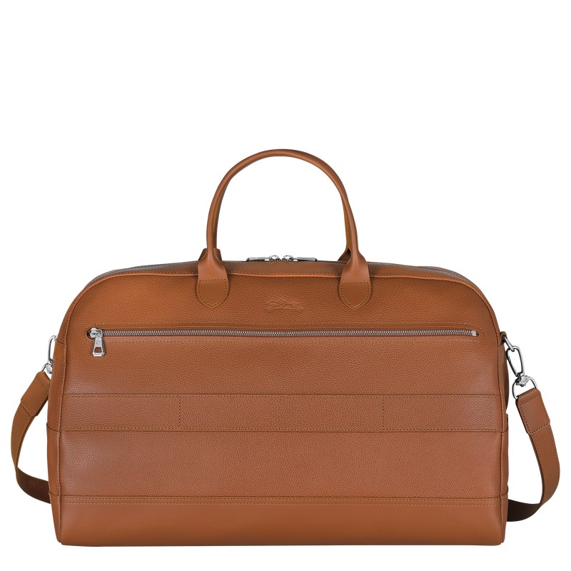 Longchamp Le Foulonné M Travel Bag Caramel | WZ0397164