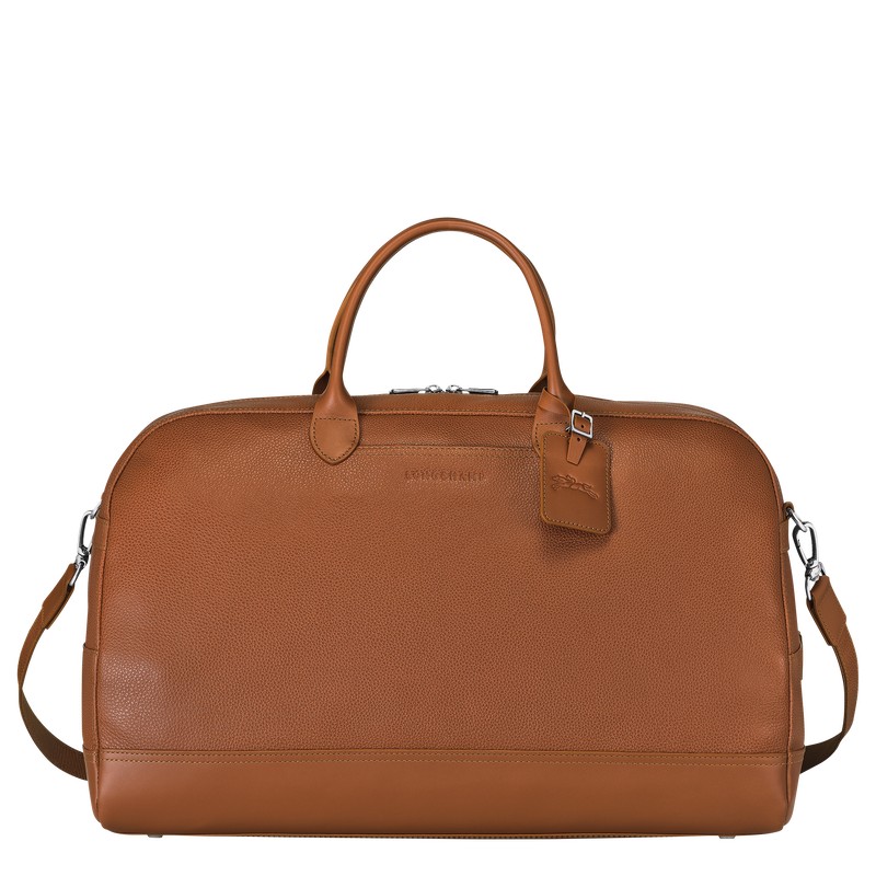 Longchamp Le Foulonné M Travel Bag Caramel | WZ0397164