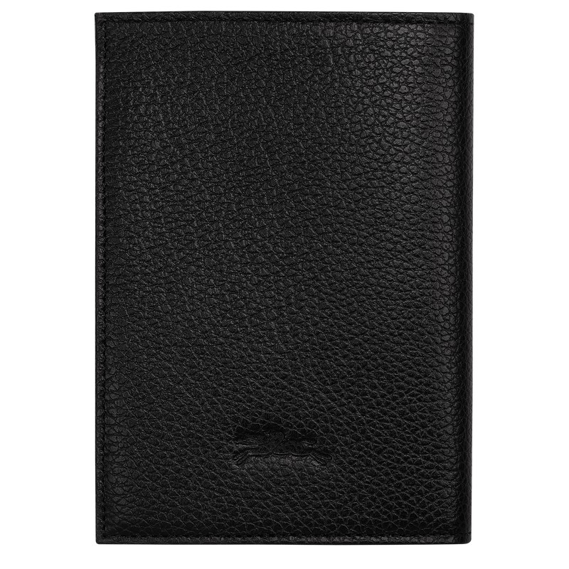 Longchamp Le Foulonné Passport Cover Negras | DG1642309