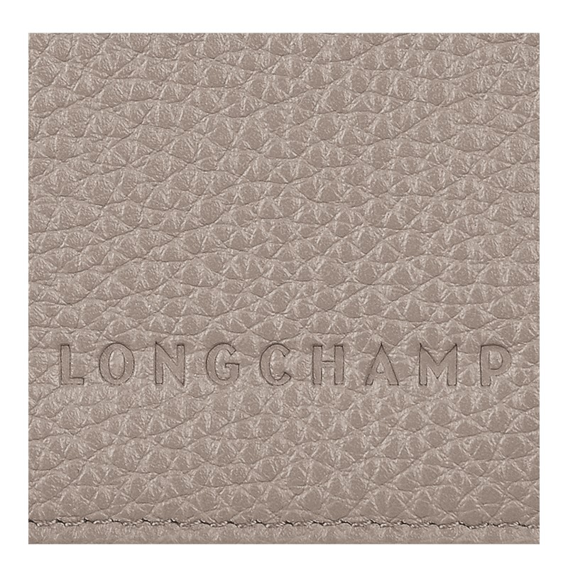 Longchamp Le Foulonné Passport Cover Turtledove | EO7635128