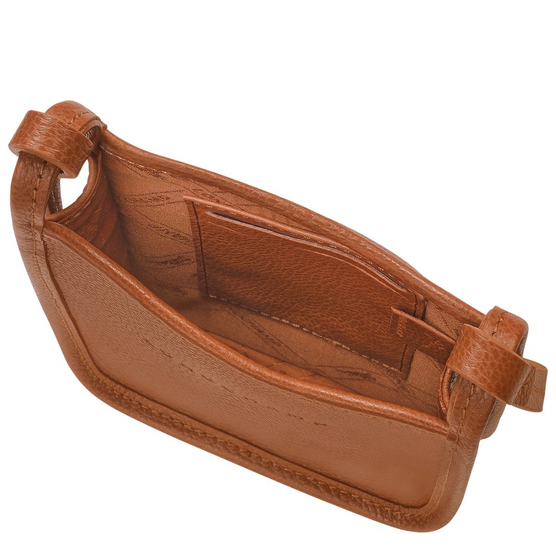 Longchamp Le Foulonné Phone Case Caramel | BO0672531