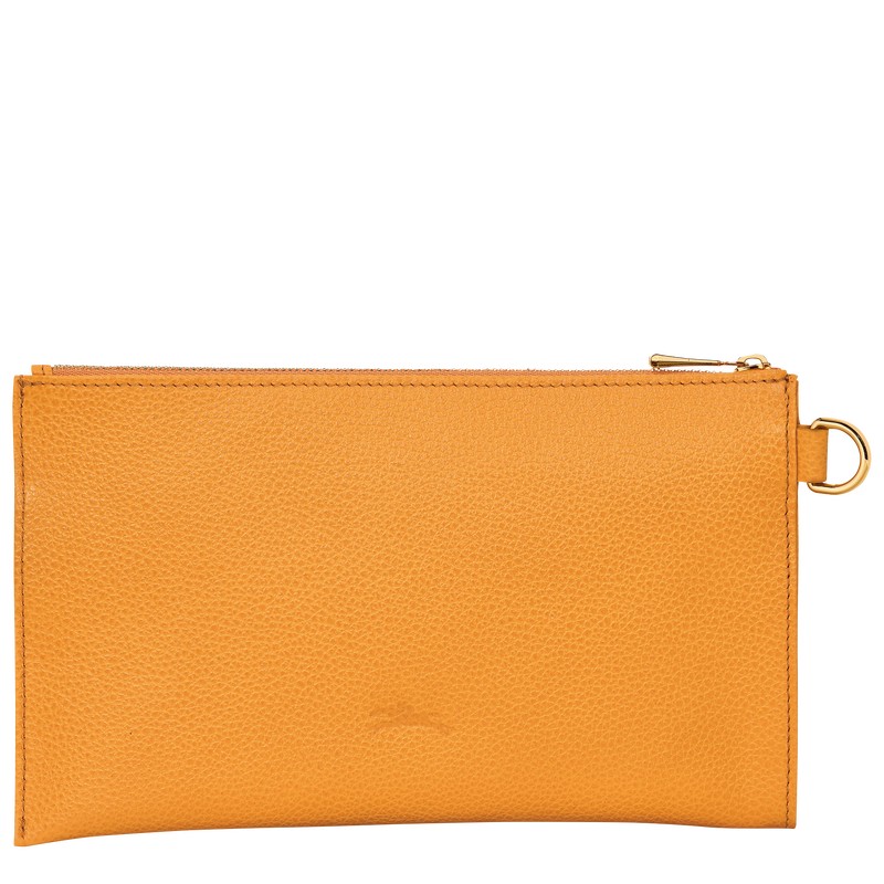 Longchamp Le Foulonné Pouch Albaricoque | ZO6718394