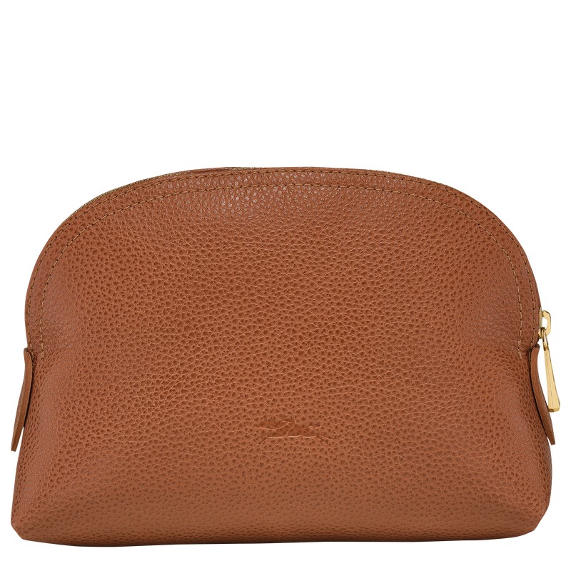 Longchamp Le Foulonné Pouch Caramel | EV9541207