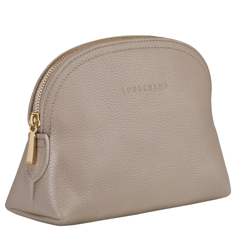 Longchamp Le Foulonné Pouch Turtledove | SH6142730