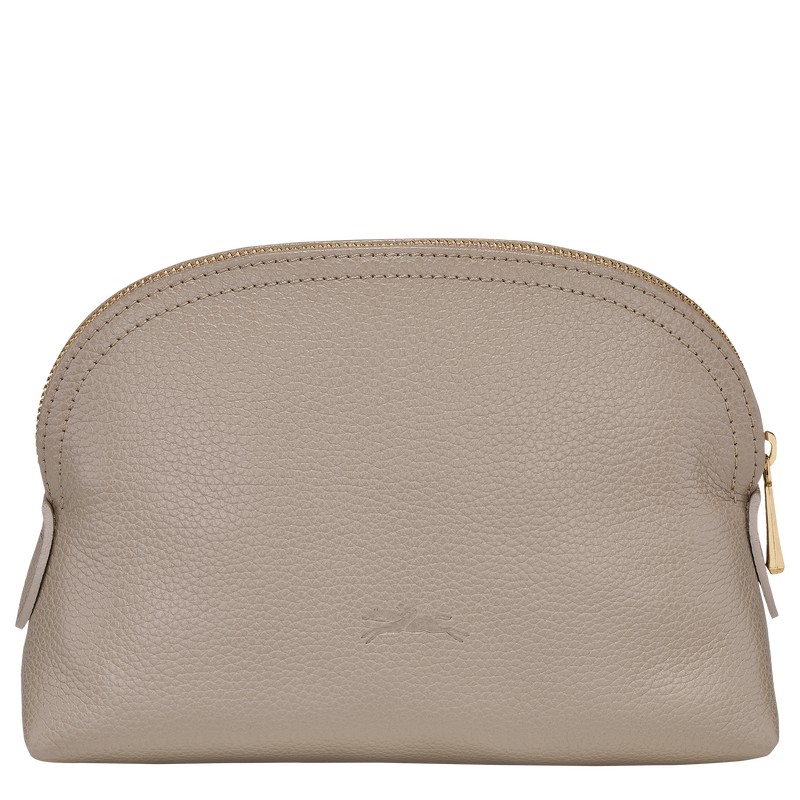 Longchamp Le Foulonné Pouch Turtledove | SH6142730