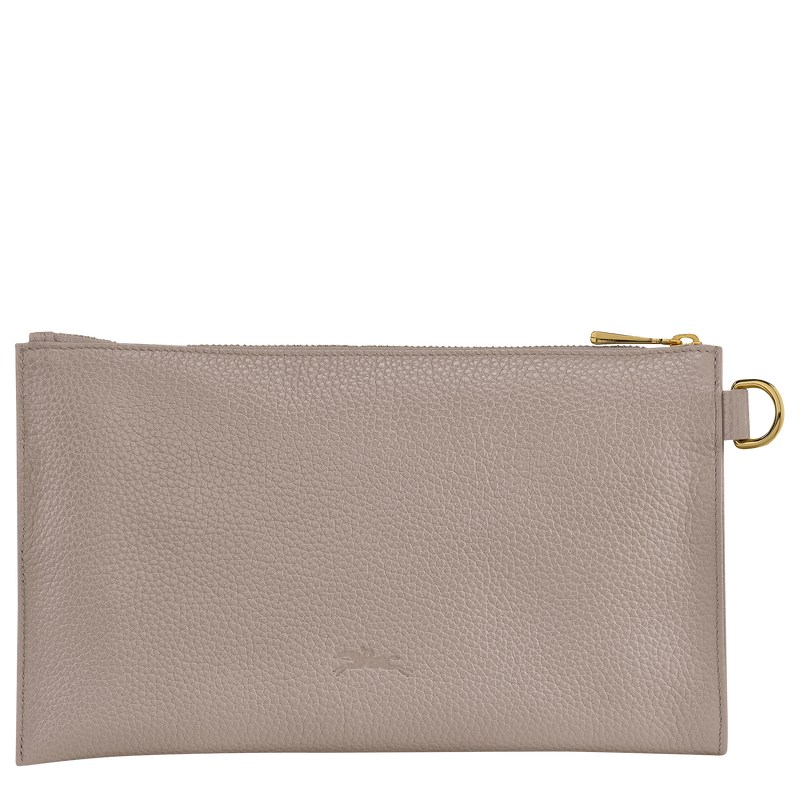 Longchamp Le Foulonné Pouch Turtledove | ZN4152067