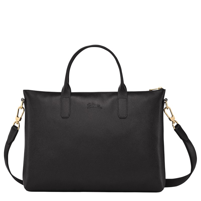 Longchamp Le Foulonné S Briefcase Negras | ZD4172653