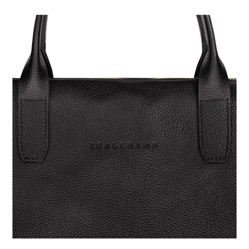 Longchamp Le Foulonné S Briefcase Negras | ZD4172653