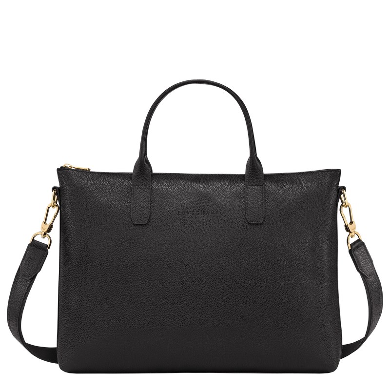 Longchamp Le Foulonné S Briefcase Negras | ZD4172653