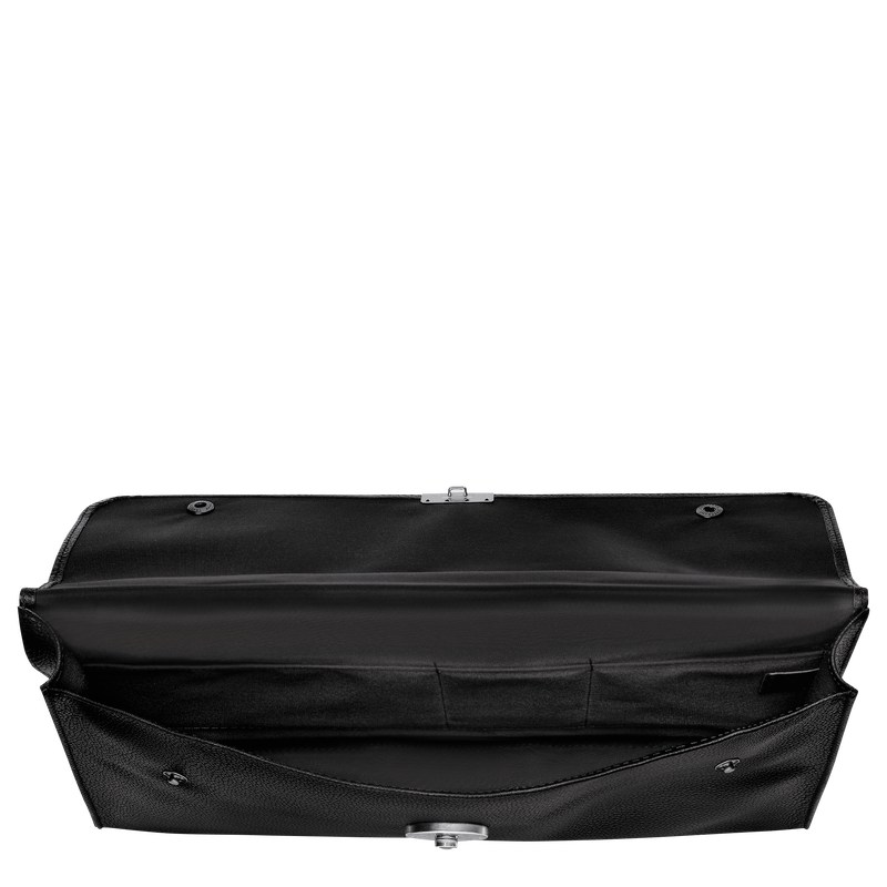 Longchamp Le Foulonné S Briefcase Negras | OQ6709425