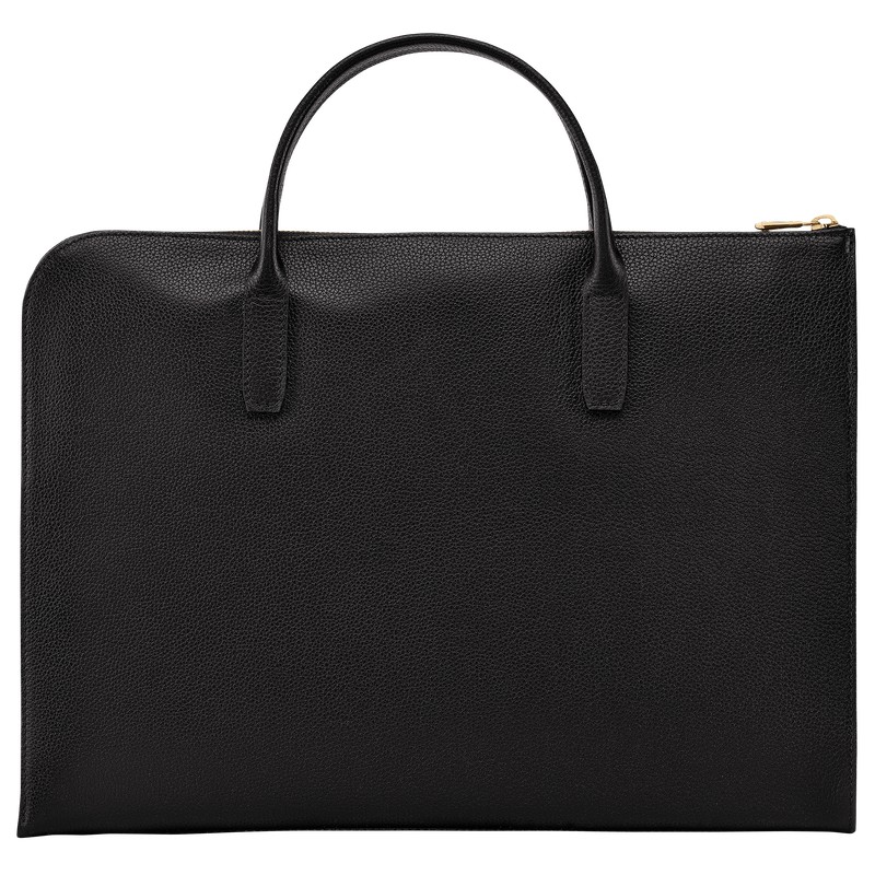 Longchamp Le Foulonné S Briefcase Negras | NU1370245