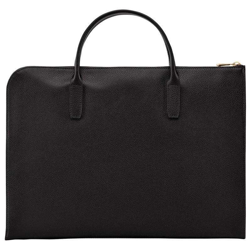 Longchamp Le Foulonné S Briefcase Negras | YC8205349