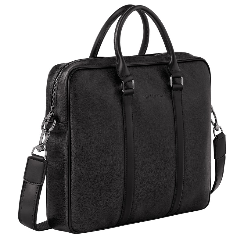 Longchamp Le Foulonné S Briefcase Negras | RC8245316