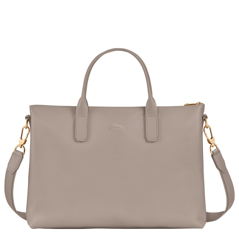 Longchamp Le Foulonné S Briefcase Turtledove | WG2964053