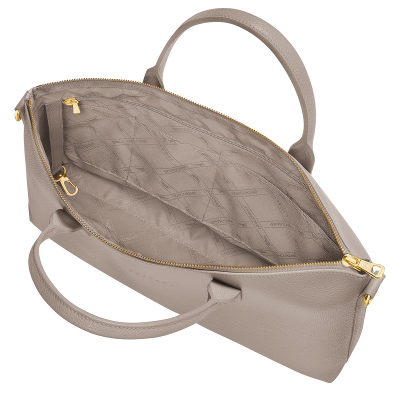 Longchamp Le Foulonné S Briefcase Turtledove | WG2964053